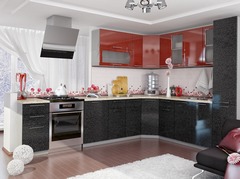Угловые готовые кухонные гарнитуры в Омске