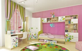 Детская комната Флёр (Белый/корпус Клен) в Омске - omsk.katalogmebeli.com | фото 4