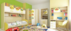 Детская комната Клаксон (Бежевый/корпус Клен) в Омске - omsk.katalogmebeli.com | фото 5