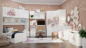 Детская комната Совушки (Белый/корпус Выбеленное дерево) в Омске - omsk.katalogmebeli.com | фото 2