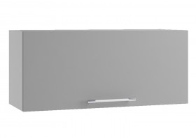 Гарда ПГ 800 шкаф верхний горизонтальный (Белый Эмалит/корпус Серый) в Омске - omsk.katalogmebeli.com | фото