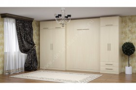 Комплект мебели со шкаф-кроватью трансформер Ратмир в Омске - omsk.katalogmebeli.com | фото 2