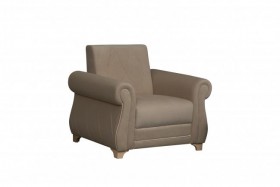 Кресло для отдыха "Порто" (велюр киви латте / микровельвет крем) в Омске - omsk.katalogmebeli.com | фото