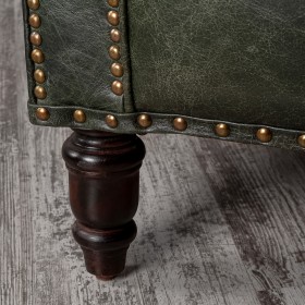 Кресло кожаное Лофт Аристократ (ширина 1070 мм) в Омске - omsk.katalogmebeli.com | фото 3