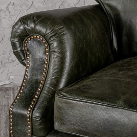 Кресло кожаное Лофт Аристократ (ширина 1070 мм) в Омске - omsk.katalogmebeli.com | фото 5