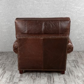 Кресло кожаное Лофт Аристократ (ширина 1100 мм) в Омске - omsk.katalogmebeli.com | фото 7