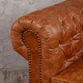 Кресло кожаное Лофт Честер (кожа буйвола) в Омске - omsk.katalogmebeli.com | фото 5