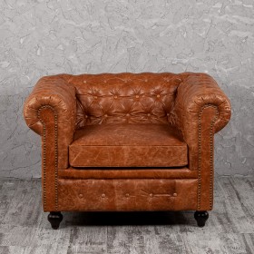 Кресло кожаное Лофт Честер (кожа буйвола) в Омске - omsk.katalogmebeli.com | фото 7