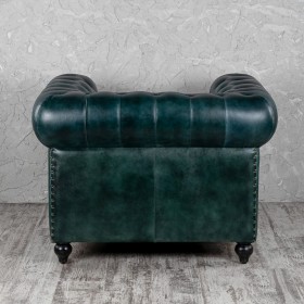 Кресло кожаное Лофт Честер в Омске - omsk.katalogmebeli.com | фото 4