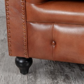 Кресло кожаное Лофт Честер (кожа) в Омске - omsk.katalogmebeli.com | фото 5