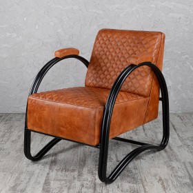 Кресло кожаное Лофт Стайл в Омске - omsk.katalogmebeli.com | фото