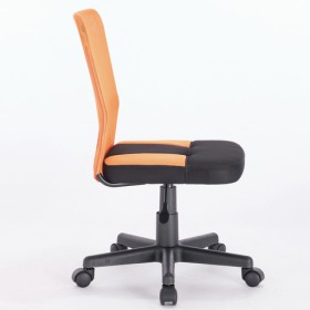 Кресло компактное BRABIX Smart MG-313 (черный, оранжевый) в Омске - omsk.katalogmebeli.com | фото 2