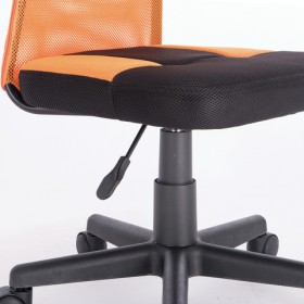 Кресло компактное BRABIX Smart MG-313 (черный, оранжевый) в Омске - omsk.katalogmebeli.com | фото 5