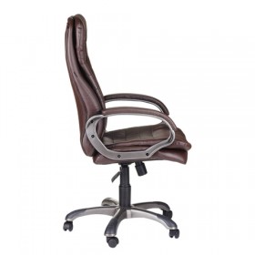 Кресло офисное BRABIX Omega EX-589 (коричневое) в Омске - omsk.katalogmebeli.com | фото 2