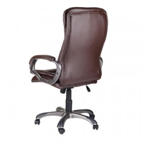 Кресло офисное BRABIX Omega EX-589 (коричневое) в Омске - omsk.katalogmebeli.com | фото 3
