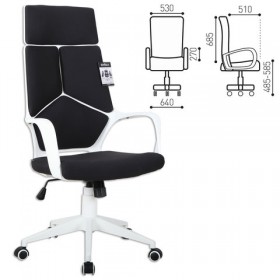 Кресло офисное BRABIX Prime EX-515 (черная ткань) в Омске - omsk.katalogmebeli.com | фото 1