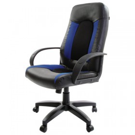 Кресло офисное BRABIX Strike EX-525 (сине-черный) в Омске - omsk.katalogmebeli.com | фото 5