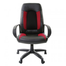 Кресло офисное BRABIX Strike EX-525 (черно-красный) в Омске - omsk.katalogmebeli.com | фото 2