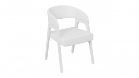 Кресло «Техас 1» (Белый матовый/Экокожа Белый №66) в Омске - omsk.katalogmebeli.com | фото