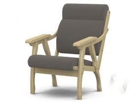 Кресло Вега-10 (бесцветный лак/ULTRA STONE) в Омске - omsk.katalogmebeli.com | фото