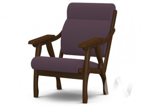 Кресло Вега-10 (орех лак/ULTRA PLUM) в Омске - omsk.katalogmebeli.com | фото