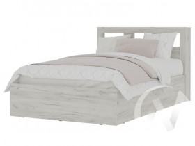 Кровать 1,2 МС Гранд (дуб крафт белый) в Омске - omsk.katalogmebeli.com | фото