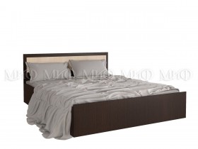 Кровать 1,6 Фиеста (Венге/Дуб беленый) в Омске - omsk.katalogmebeli.com | фото