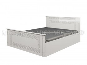 Кровать Афина-1 1,4 м (Белый/Белый глянец) в Омске - omsk.katalogmebeli.com | фото