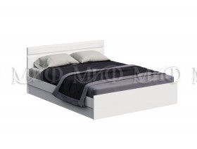 Кровать Нэнси New 1,4м (Белый/белый глянец) в Омске - omsk.katalogmebeli.com | фото