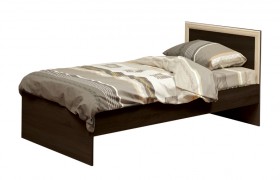 Кровать одинарная 21.55 (шир. 900) с настилом (венге/профиль дуб линдберг)/осн. в Омске - omsk.katalogmebeli.com | фото