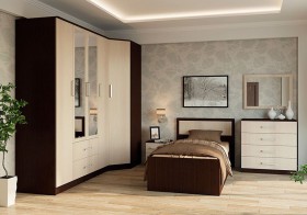 Модульная спальня Фиеста в Омске - omsk.katalogmebeli.com | фото 3
