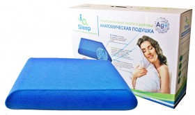 Ортопедическая подушка IQ Sleep (Слип) 570*400*130 мм в Омске - omsk.katalogmebeli.com | фото 1