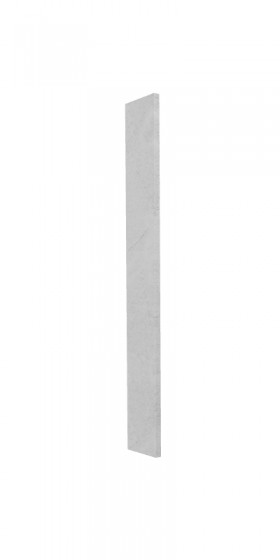 Панель торцевая (для шкафа верхнего торцевого высокого) ВПТ 400 Лофт (Штукатурка белая) в Омске - omsk.katalogmebeli.com | фото