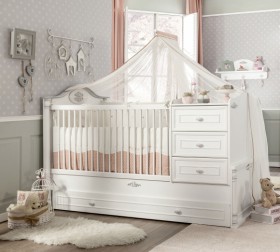 ROMANTIC BABY Детская кровать-трансформер 20.21.1015.00 в Омске - omsk.katalogmebeli.com | фото 2