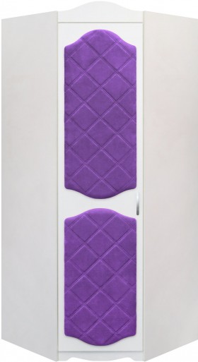 Шкаф угловой Иллюзия 32 Фиолетовый в Омске - omsk.katalogmebeli.com | фото