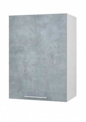 Шкаф 45 с фасадом Лофт (Камень Оленна/Белый) в Омске - omsk.katalogmebeli.com | фото
