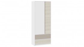 Шкаф для одежды комбинированный «Сканди» Дуб Гарден/Белый/Глиняный серый в Омске - omsk.katalogmebeli.com | фото