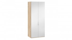 Шкаф для одежды с 2 зеркальными дверями «Эмбер» Яблоня Беллуно в Омске - omsk.katalogmebeli.com | фото