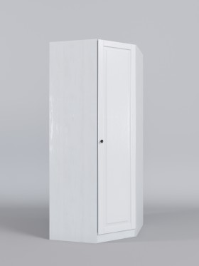 Шкаф угловой (угловая секция) Классика (Белый/корпус Выбеленное дерево) в Омске - omsk.katalogmebeli.com | фото