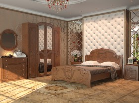 Спальный гарнитур Мария  в Омске - omsk.katalogmebeli.com | фото 2